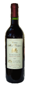bottle of bordeaux